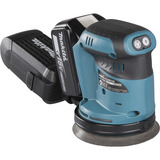 Makita DBO180Z lijadora portátil Lijadora orbital azul/Negro, Lijadora orbital, 2,8 mm, Batería, Ión de litio, 18 V, 1,7 kg