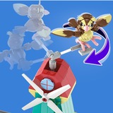 Mattel Pokémon HKT21 juguete de construcción, Juegos de construcción Juego de construcción, 7 año(s), Plástico, 240 pieza(s), 510,7 g