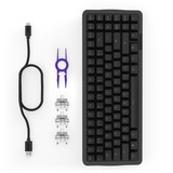NZXT FUNCTION Elite MiniTKL, Teclado para gaming negro