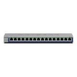 Netgear GS116 No administrado L2 Gigabit Ethernet (10/100/1000) Negro, Interruptor/Conmutador No administrado, L2, Gigabit Ethernet (10/100/1000)