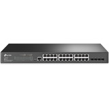 TP-Link Omada SG3428 switch Gestionado L2/L3 Gigabit Ethernet (10/100/1000) 1U Negro, Interruptor/Conmutador Gestionado, L2/L3, Gigabit Ethernet (10/100/1000), Montaje en rack, 1U