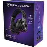 Turtle Beach Atlas Air Auriculares de Juego Abiertos Inalámbricos para PC, Auriculares para gaming negro, Inalámbrico y alámbrico, Juego, 20 - 40000 Hz, 297 g, Auriculares, Negro