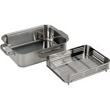 WMF 17.4002.6040 vaporizador 1 cesta(s) Acero inoxidable, Olla acero fino, 1 cesta(s), Acero inoxidable, Vidrio, Plástico, Acero inoxidable, 270 mm, 410 mm