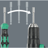 Wera 05051520001, Conjuntos de bits negro/Verde