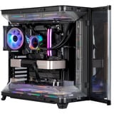 ALTERNATE Gaming-PC • RTX 5080 • AMD Ryzen™ 7 9800X3D • 32 GB RAM Reacondicionado negro/Transparente