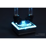 Alphacool Carámbano 8mm pieza de compensación giratoria G1/4 AG a G1/4 IG, Conexión negro