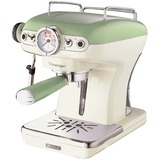 Ariete 1389/14 Manual Máquina espresso 0,9 L, Cafetera espresso beige/Verde claro, Máquina espresso, 0,9 L, De café molido, Dosis de café, 850 W, Verde