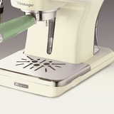 Ariete 1389/14 Manual Máquina espresso 0,9 L, Cafetera espresso beige/Verde claro, Máquina espresso, 0,9 L, De café molido, Dosis de café, 850 W, Verde