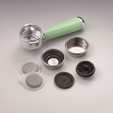 Ariete 1389/14 Manual Máquina espresso 0,9 L, Cafetera espresso beige/Verde claro, Máquina espresso, 0,9 L, De café molido, Dosis de café, 850 W, Verde