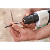 BLACK+DECKER Atornillador inalámbrico reviva, 12Volt, Taladro/destornillador blanco/Negro