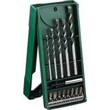 Bosch 2 607 017 161 broca 14 pieza(s), Conjuntos de brocas & puntas verde, Taladro, 8 mm, 25 mm, Verde, 208 g, 14 pieza(s)