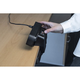 Brennenstuhl 1153580210, Regleta negro/Plateado