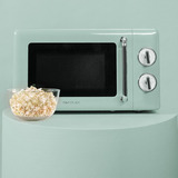 Cecotec ProClean 3010 Retro Green, Microondas verde claro