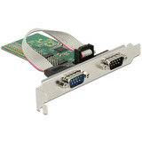DeLOCK Tarjeta PCI Express x1 a 4 x Serie RS-232, Tarjeta de interfaz 