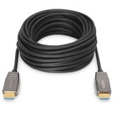 Digitus Cable híbrido de fibra óptica HDMI AOC, UHD 8K negro