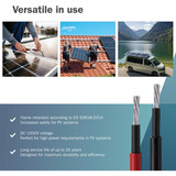 Digitus Cable solar extensión Ø 4mm² PV 1.500Volt 