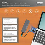 Digitus DA-71156 USB M.2 SSD, Caja de unidades aluminio