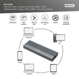 Digitus DA-71156 USB M.2 SSD, Caja de unidades aluminio