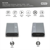 Digitus DA-71156 USB M.2 SSD, Caja de unidades aluminio