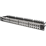 Digitus DN-91424, Patch Panel negro