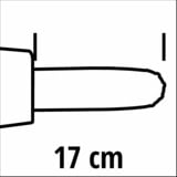 EINHELL GE-HH18/45Li T Negro, Rojo rojo/Negro, 20 cm, 0,125 L, 17 cm, 3,76 m/s, Negro, Rojo, Batería