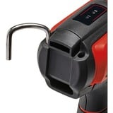 EINHELL Pistola de aire caliente a batería Power X-Change TE-HA 18 Li-Solo, 18 Voltios, Decapador por aire caliente rojo/Negro