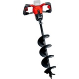 EINHELL Taladro de tierra profesional a batería GP-EA 18/150 Li BL - Solo, 18 Voltios, Taladro para tierra rojo