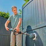 GARDENA Accesorio de cepillo de plato, para limpiador múltiple a batería AquaBrush, Cepillos de lavado gris/Turquesa