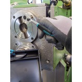 Hazet Carraca de dientes finos HiPer 1/4" negro/Azul