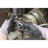 Hazet Carraca de dientes finos HiPer 1/4" negro/Azul