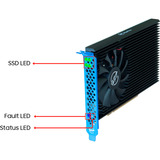 HighPoint Rocket 7604A PCIe Gen5 x16 a 4-M.2x4 NVMe RAID, Tarjeta RAID 