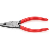 KNIPEX 03 01 140 alicate Alicates de electricista, Alicates combi rojo, Alicates de electricista, 1 cm, Acero, De plástico, Rojo, 14 cm