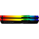 Kingston FURY FURY Beast 64 GB 5200 MT/s DDR5 CL40 DIMM (Kits de 2) RGB, Memoria RAM 64 GB, 2 x 32 GB, DDR5, 288-pin DIMM