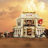 Lumibricks Western Bank Heist, Juegos de construcción 