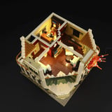 Lumibricks Western Bank Heist, Juegos de construcción 