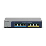 Netgear MS108EUP Gestionado L2/L3 2.5G Ethernet (100/1000/2500) Energía sobre Ethernet (PoE) Gris, Interruptor/Conmutador gris, Gestionado, L2/L3, 2.5G Ethernet (100/1000/2500), Bidireccional completo (Full duplex), Energía sobre Ethernet (PoE)