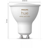 Philips Hue GU10 - Focos inteligentes, Lámpara LED Philips Hue White and Color ambiance GU10 - Focos inteligentes, Bluetooth/Zigbee, LED, GU10, GU10, 2000 K, 6500 K