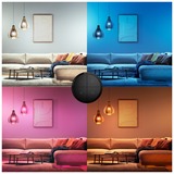 Philips Hue Hue tap switch, Botón negro, Philips Hue tap switch, Inalámbrico, Negro, Pared, IP20, Plástico, IP20
