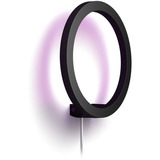 Philips Hue White & Color Ambiance Sana Lámpara de Pared, Luz de LED negro