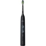 Philips Sonicare Cepillo dental eléctrico sónico con sensor de presión incorporado, Cepillo de dientes eléctrico negro/Gris, Adulto, Cepillo dental sónico, Cuidados diarios, Blanqueador, Negro, Gris, 31000 movimientos por minuto, 2 min