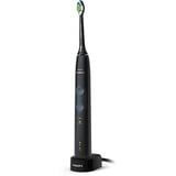 Philips Sonicare Cepillo dental eléctrico sónico con sensor de presión incorporado, Cepillo de dientes eléctrico negro/Gris, Adulto, Cepillo dental sónico, Cuidados diarios, Blanqueador, Negro, Gris, 31000 movimientos por minuto, 2 min