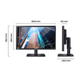 Samsung S24E650BW Reacondicionado, Monitor LED negro (mate)