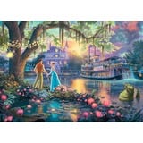 Schmidt Spiele Thomas Kinkade Studios: Disney Dreams Collection - La Princesa y el Sapo, Puzzle 