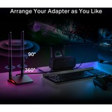 TP-Link Archer TBE550E Interno WLAN / Bluetooth 9300 Mbit/s, Adaptador Wi-Fi Interno, Inalámbrico, PCI Express, WLAN / Bluetooth, 9300 Mbit/s, Negro