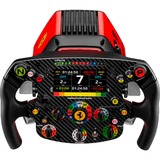 Thrustmaster T818 Accesorios para simulador de vuelo/carreras, Volante negro/Rojo, Negro, Rojo, Aluminio, Plástico, 10,8 kg