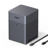 UGREEN DH4300 Plus NAS Mini Tower 8 GB LPPDDR4X UGOS Pro Gris negro, NAS, Mini Tower, 8 GB, LPPDDR4X, UGOS Pro, Gris