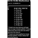 Wera 967/9 TX BO Multicolour 1, Destornillador 