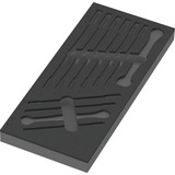Wera Inserto de espuma para 6000 Joker Set 1, vacío, Depósito negro/Gris