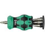 Wera Kraftform Kompakt Stubby Magazin RA 4, Conjuntos de bits negro/Verde