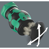 Wera Kraftform Kompakt Stubby Magazin RA 4, Conjuntos de bits negro/Verde